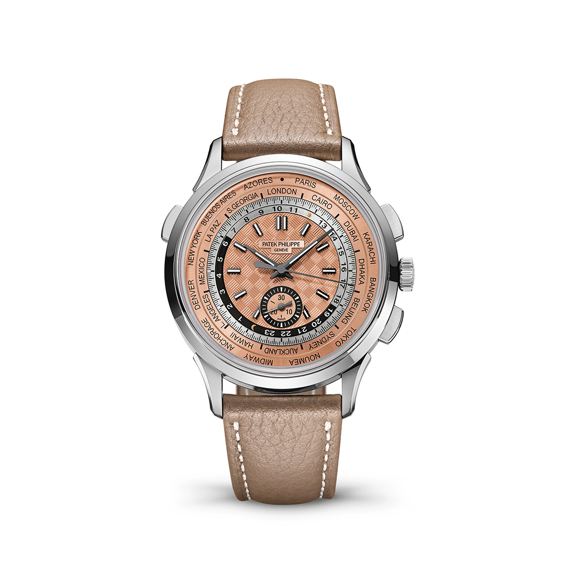 COMPLICATIONS SELF-WINDING WORLD TIME FLYBACK CHRONOGRAPH
